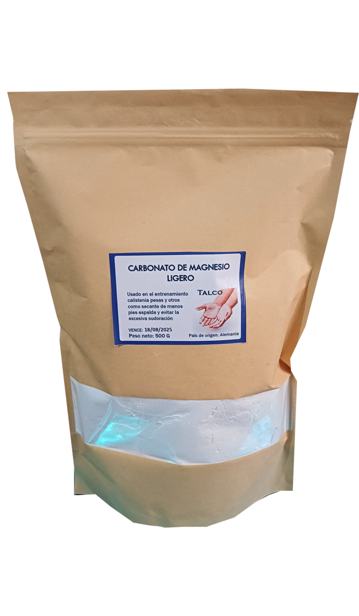 GENERICO Carbonato De Magnesio Crossfit Gimnasia Anillas 1 Bloque