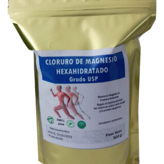 Cloruro de Magnesio Hexahidratado USP Europeo | Bolsa Doy Pack